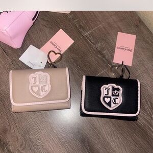 Juicy Couture Wallet Duo - Black and Tan